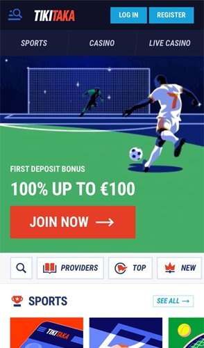 Explore aplikace tikitaka casino